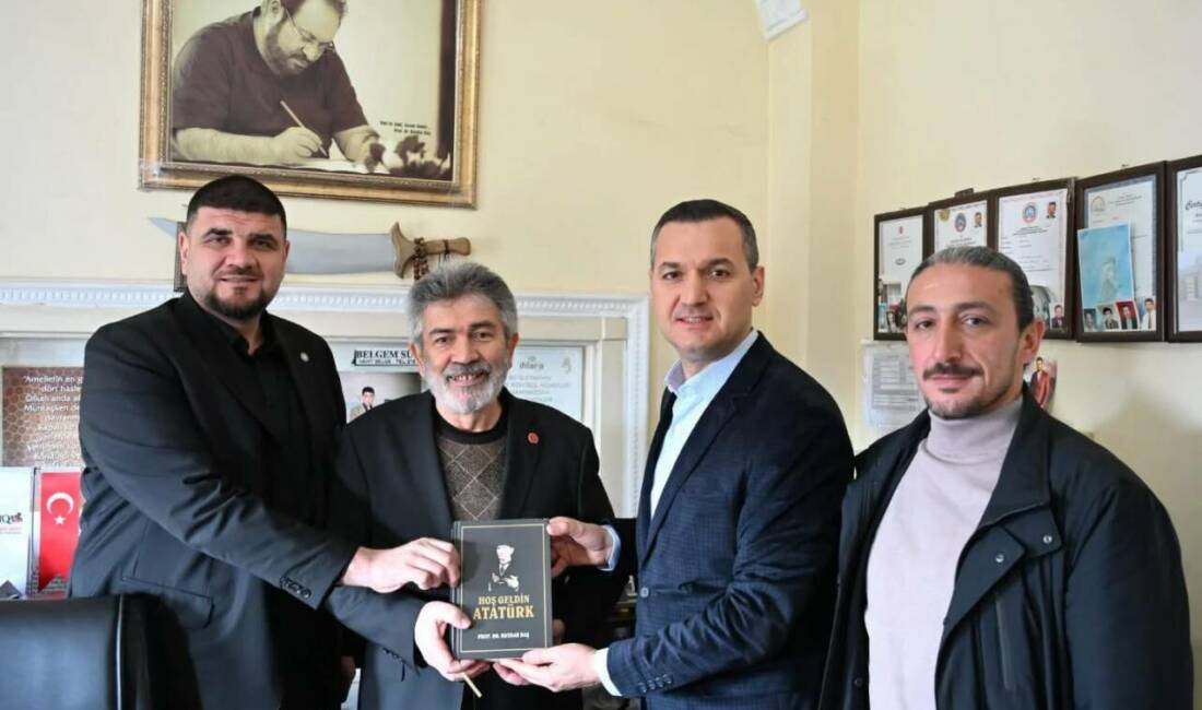 İYİ Parti Aksaray heyeti, BTP İl Başkanı Vahit Belge’yi ziyaret