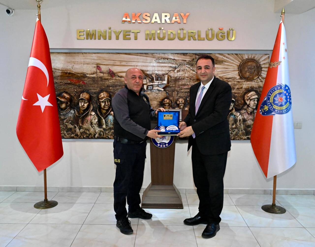 Aksaray’da görev süresi sona eren İŞKUR İl Müdürü Mahmut Akkuş,