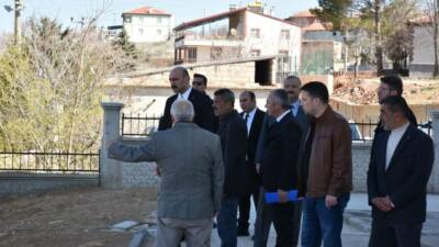 Aksaray’da kırsal kalkınma çalışmaları kapsamında köy ziyaretleri gerçekleştiren Vali Yardımcısı