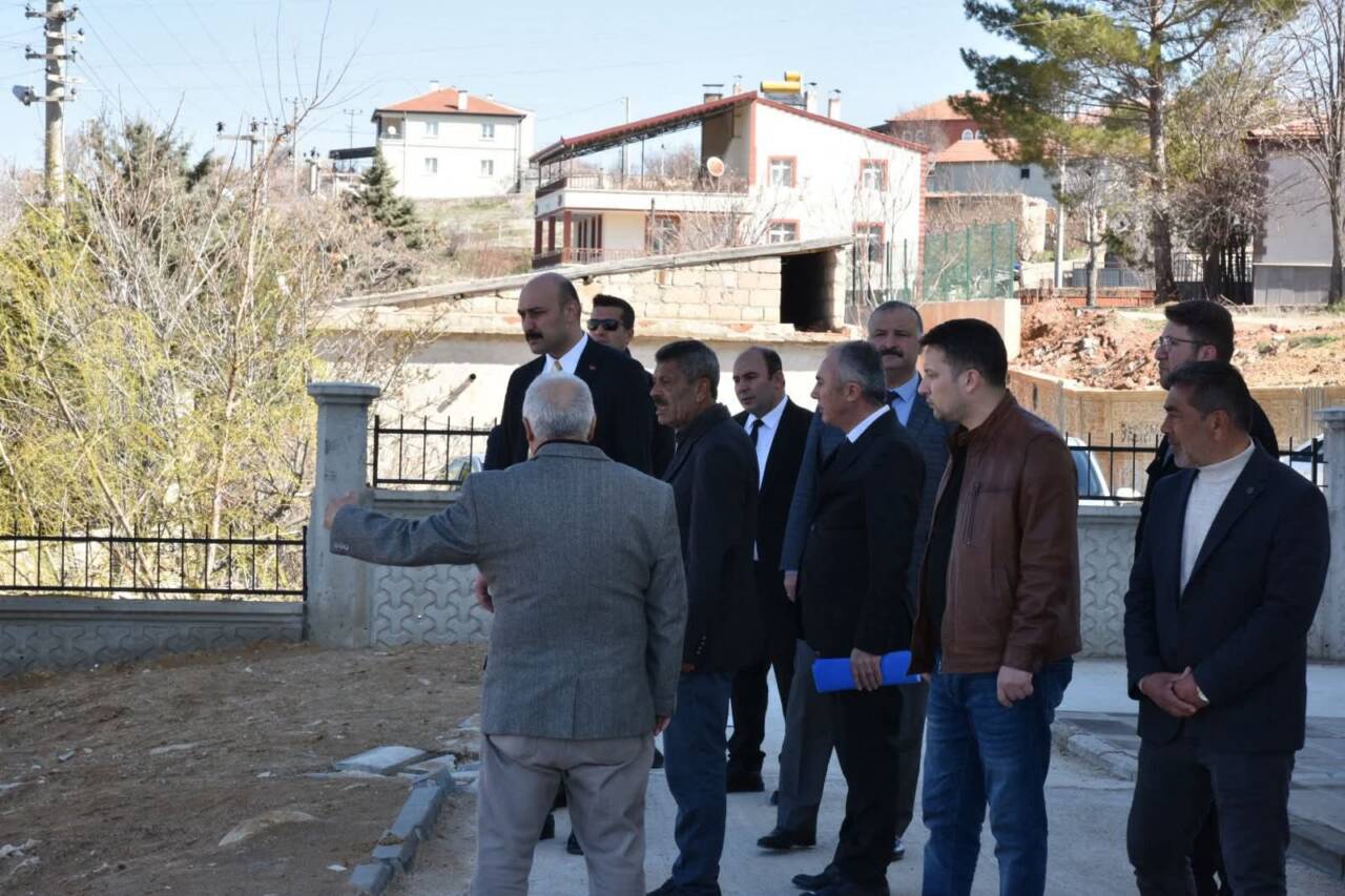 Aksaray’da kırsal kalkınma çalışmaları kapsamında köy ziyaretleri gerçekleştiren Vali Yardımcısı