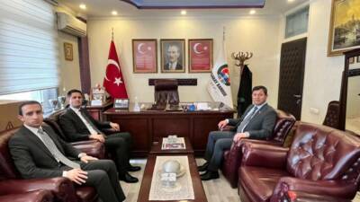 Sarıyahşi ve Eskil Kaymakamları, Avukatlar Günü dolayısıyla Aksaray Barosu’nu ziyaret