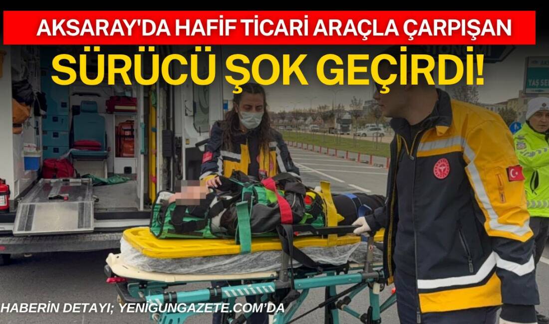 Aksaray Konya Bulvarı E90 karayolunda iki aracın çarpışması sonucu 24