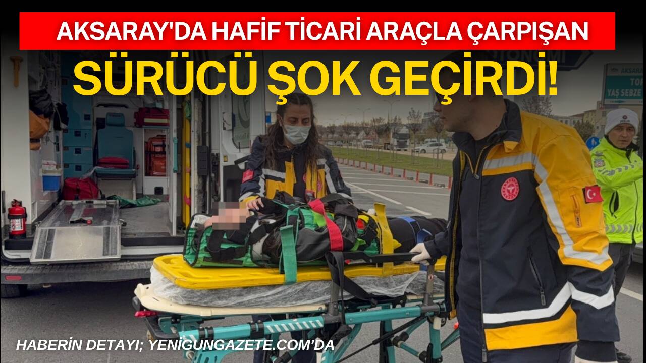Aksaray Konya Bulvarı E90 karayolunda iki aracın çarpışması sonucu 24