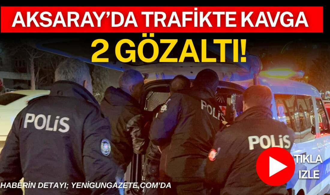Yol verme tartışması kavgaya dönüştü polis bıçaklı saldırganı etkisiz hale