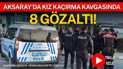 Aksaray Otogarı’nda kız kaçırma iddiası nedeniyle karşılaşan iki grup arasında