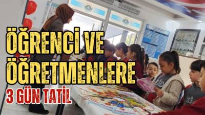 Milli Eğitim takvimi kapsamında 1 Mayıs’ın cuma gününe denk gelmesiyle