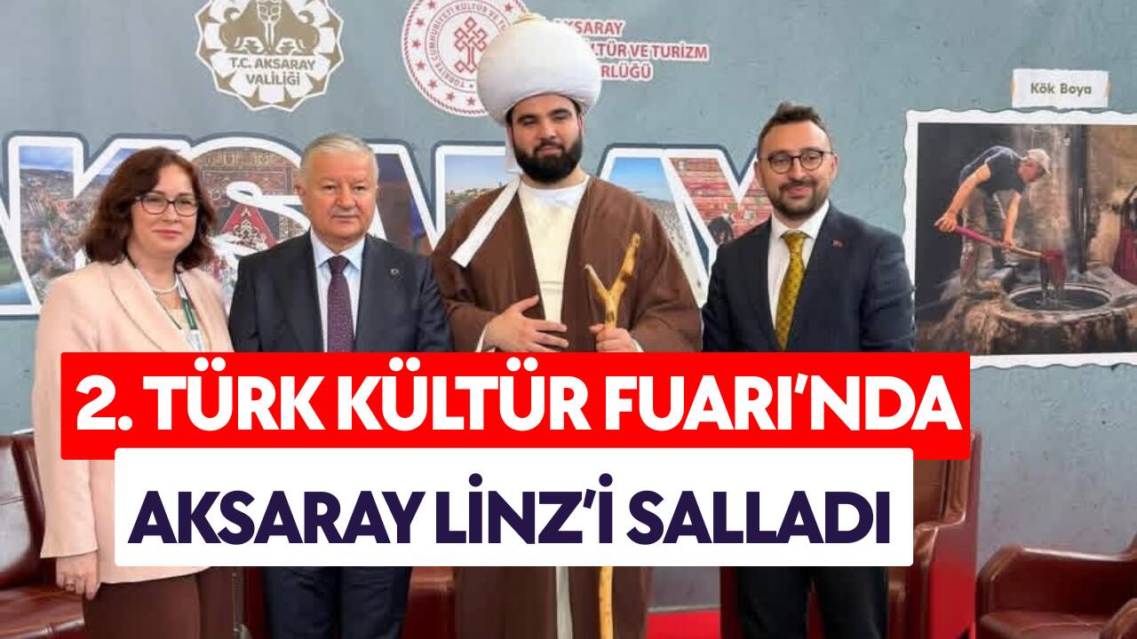 Linz’de düzenlenen 2. Türk Kültür Fuarı’nda Vali Murat Duru, Aksaray