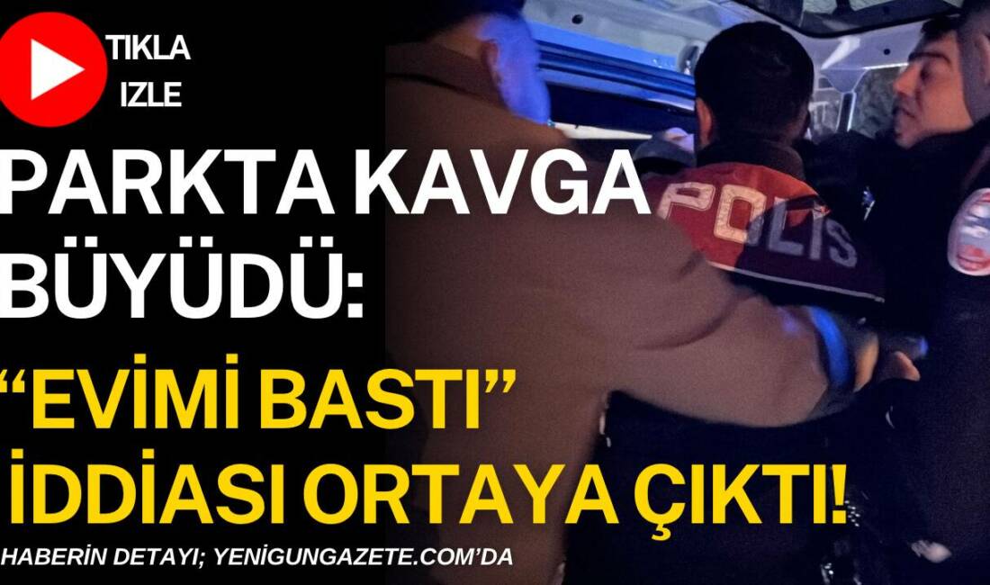 Aksaray’da parkta çıkan kavga sonrası bir kadının “evimi bastı” iddiası