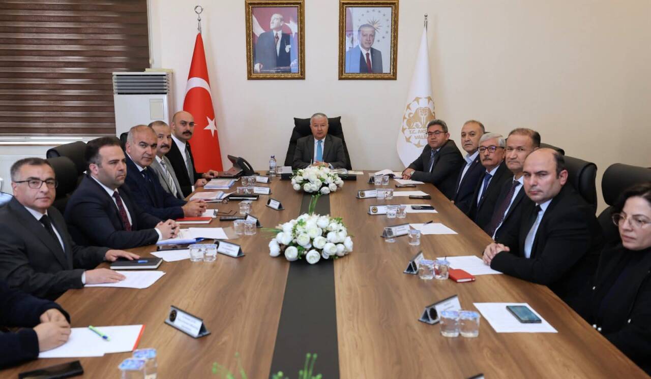 Aksaray’da köy yerleşim alanlarının planlı gelişimi için önemli bir toplantı