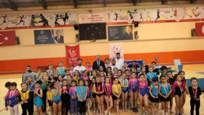 Aksaray’da düzenlenen Okul Sporları Küçükler Cimnastik İl Birinciliği müsabakaları tamamlandı.