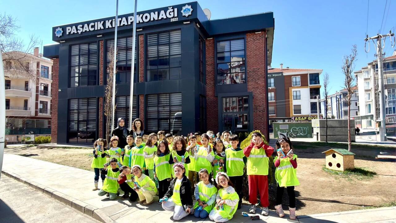 Aksaray Belediyesi, Kütüphaneler Haftası kapsamında anaokulu öğrencilerini Paşacık Kitap Konağı’nda