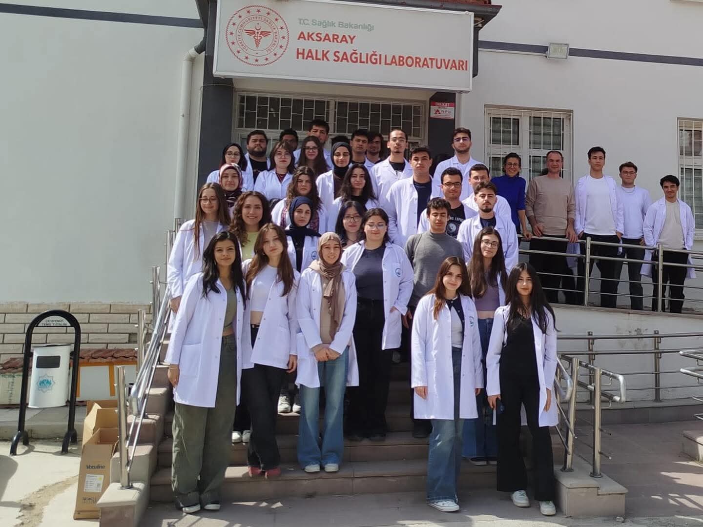 Aksaray Üniversitesi Tıp Fakültesi Dönem 1 öğrencileri, İl Sağlık Müdürlüğü