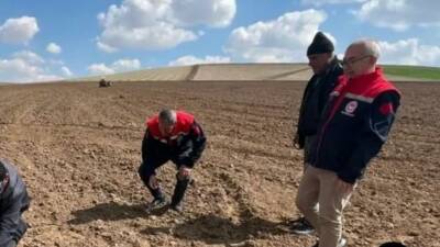 Aksaray’da TAKE Projesi kapsamında üreticilere dağıtılan nohut tohumlarının gelişim süreci