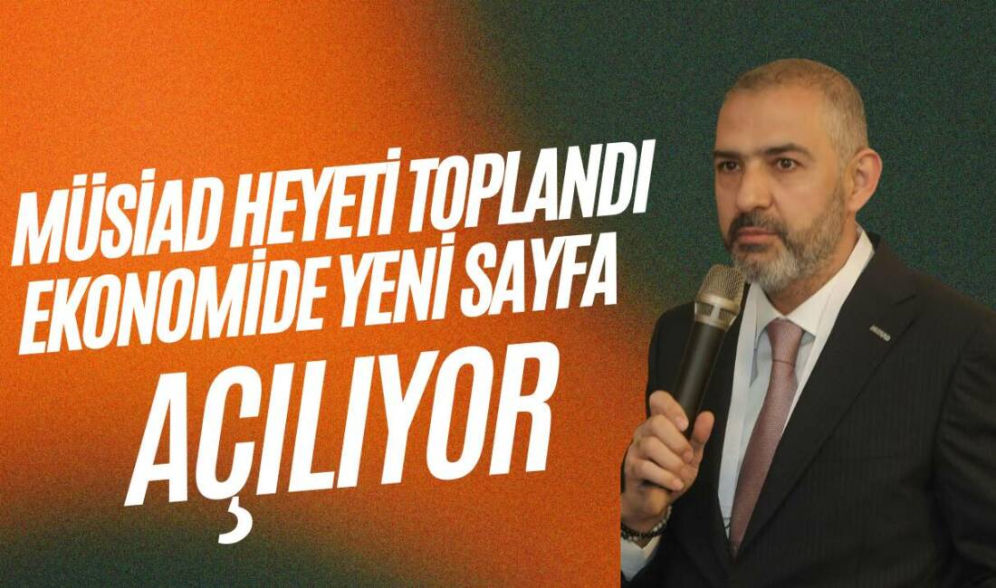 Aksaray MÜSİAD heyeti, Kocaeli’de düzenlenen Genel İdare Kurulu Toplantısı’nda ekonomik