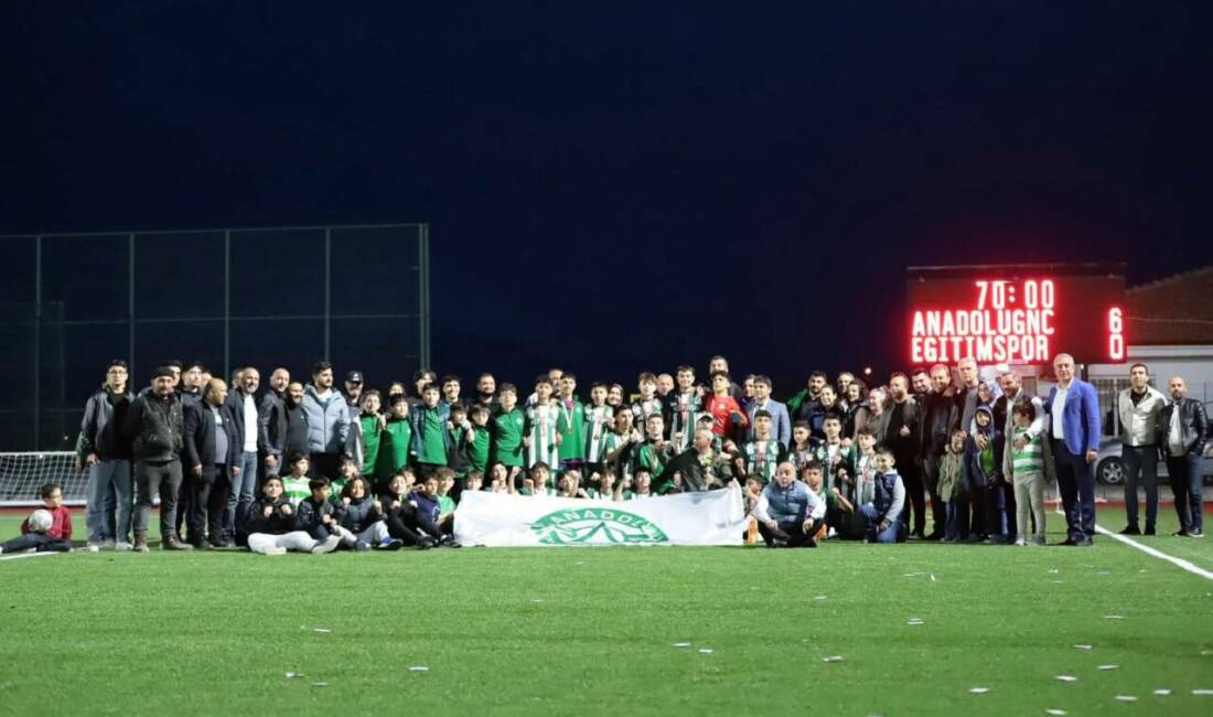 Aksaray’da 2025-2026 sezonu U15 Futbol Ligi tamamlandı. 9 takımın mücadele
