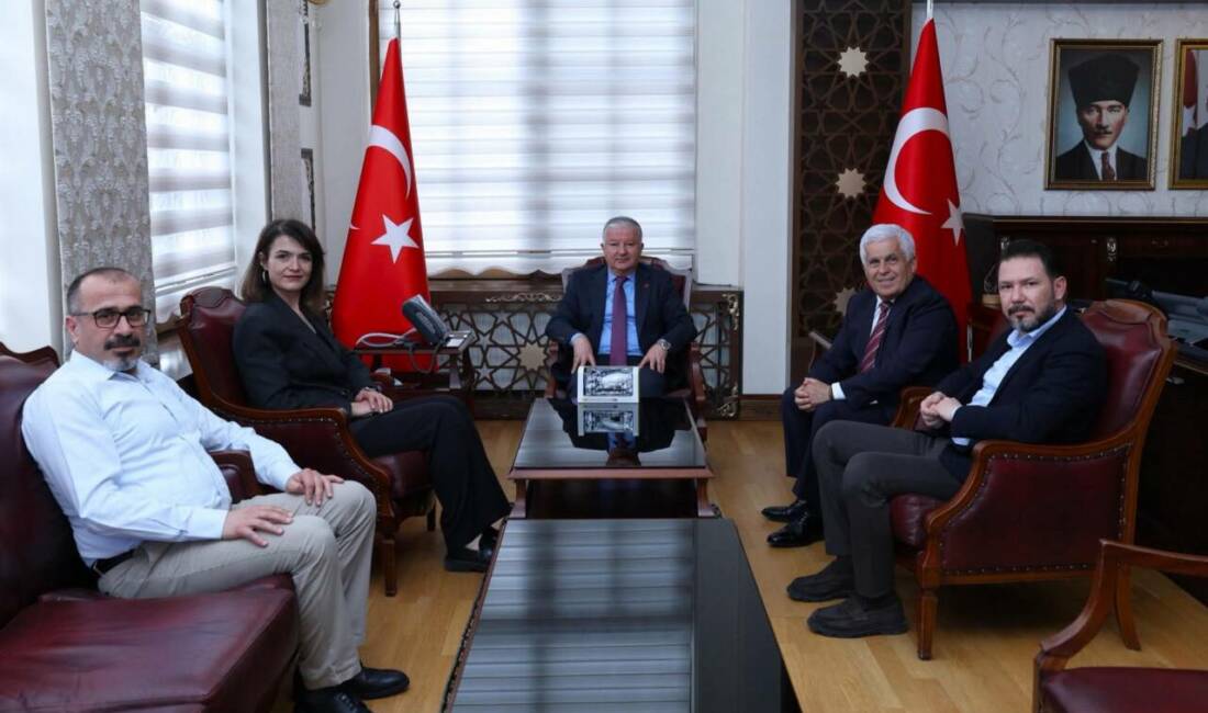 Aksaray Valisi Murat Duru, IMER-L&T yönetimi ile bir araya gelerek