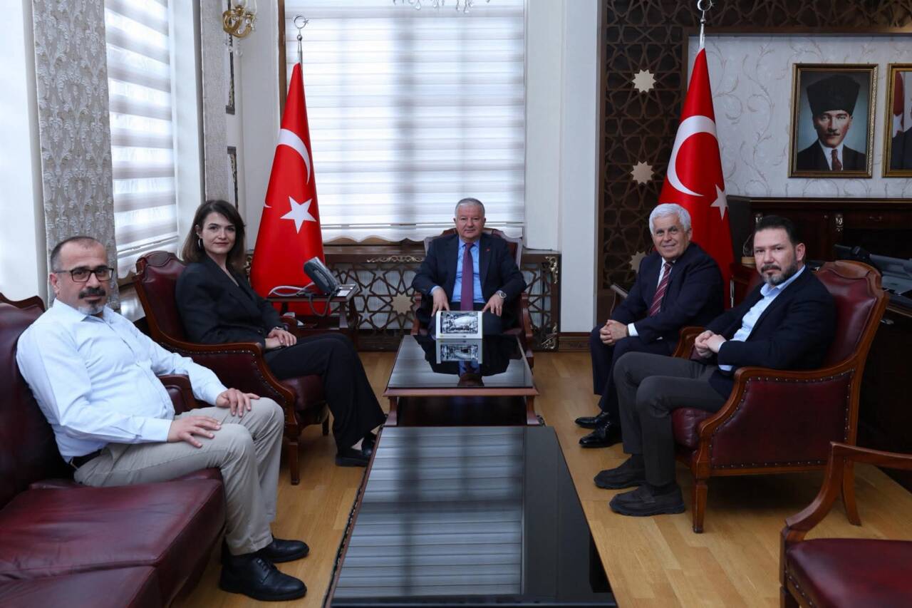 Aksaray Valisi Murat Duru, IMER-L&T yönetimi ile bir araya gelerek