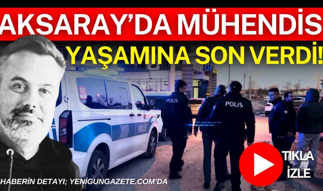 Aksaray’da yakınlarının haber alamadığı 42 yaşındaki mühendis Engin Ayverdi, evinde
