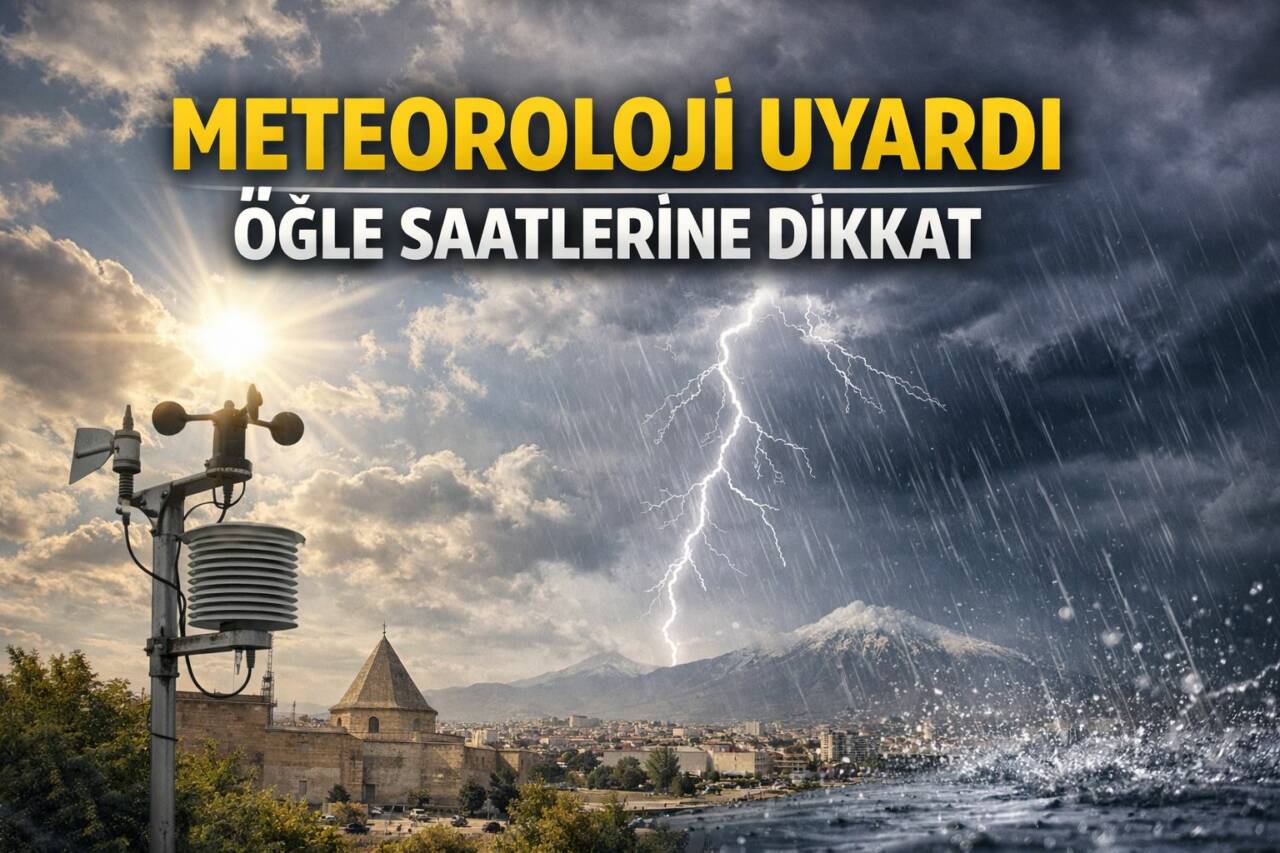 Konya 8. Meteoroloji Bölge Müdürlüğü verilerine göre Aksaray’da bugün parçalı