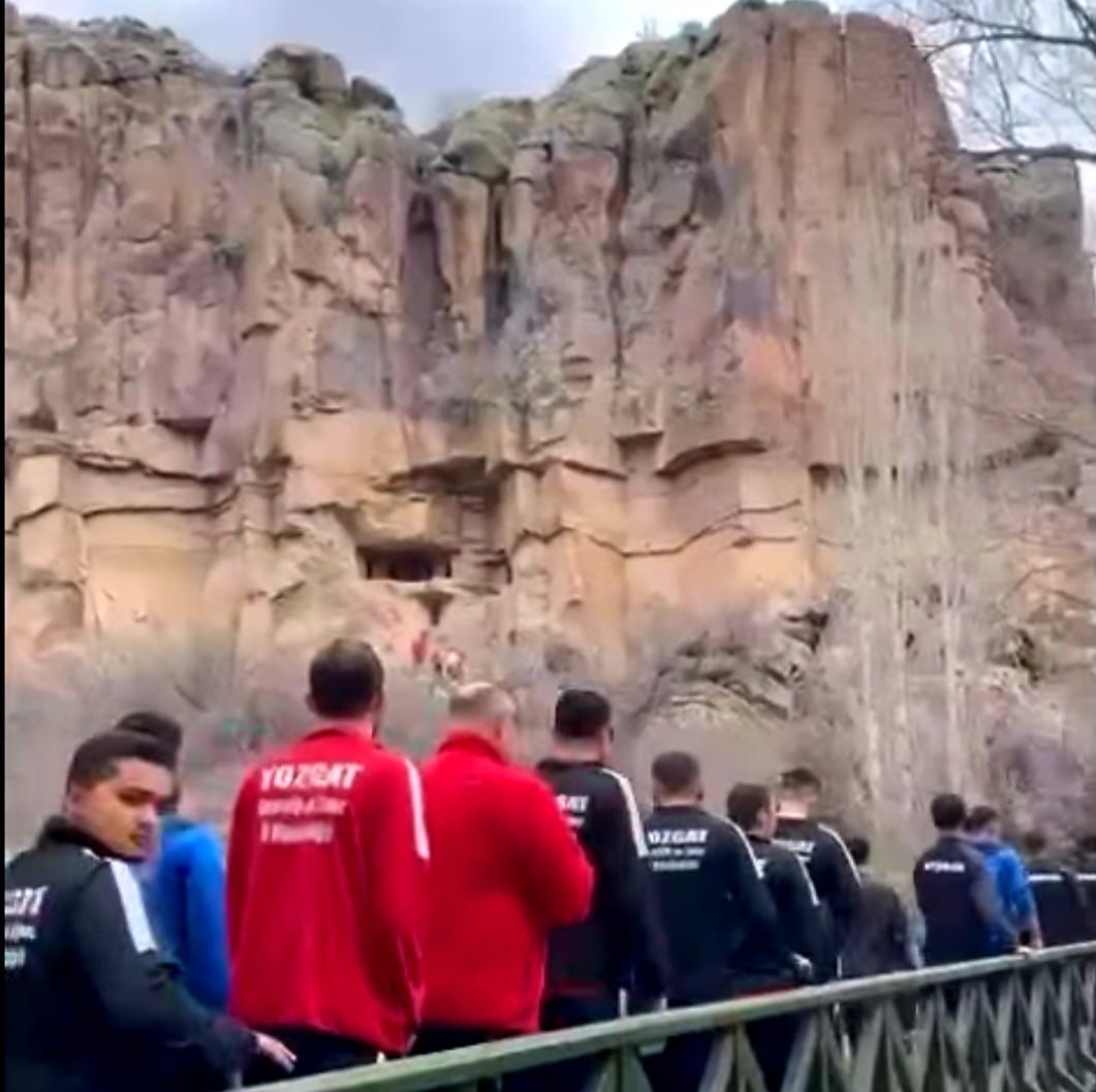 YURTLİG Erkekler İç Anadolu Voleybol Grup Müsabakaları kapsamında Aksaray’a gelen