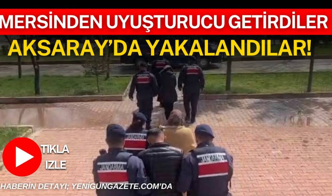 Aksaray’da düzenlenen narkotik operasyonunda 665 sentetik hap ve silah ele