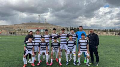 Akademi Ligi U-15 kategorisinde mücadele eden 68 Aksaray Belediyespor U-15
