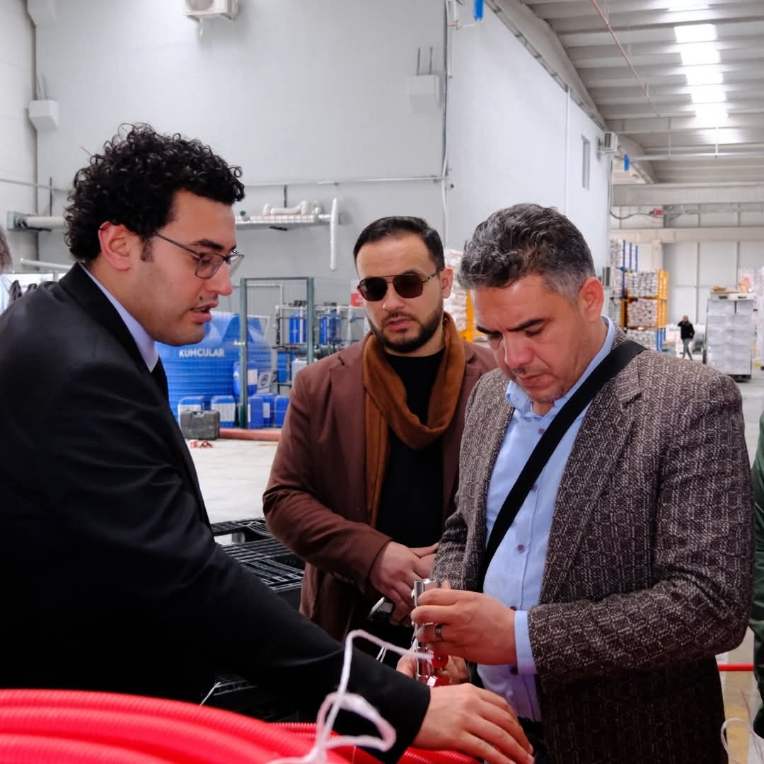 Libya HIB heyeti, Kuzeyboru’nun üretim tesislerini inceleyerek uluslararası projeler için