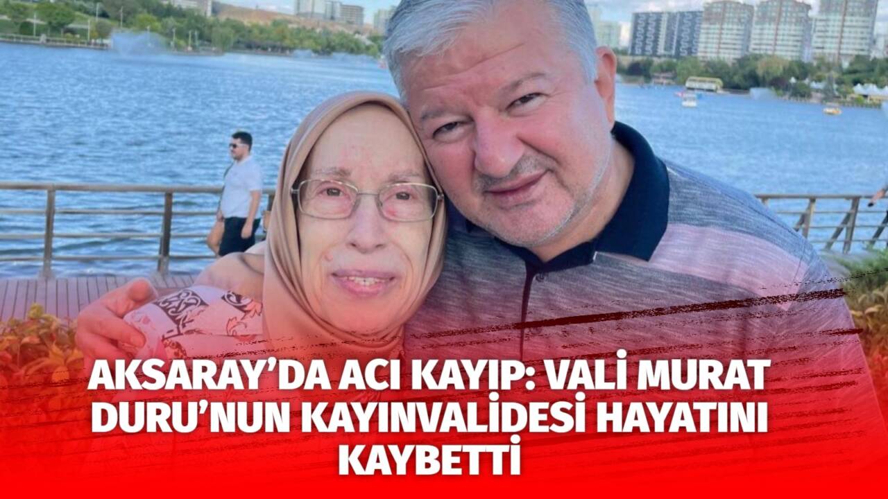 Aksaray Valiliği tarafından yapılan açıklamaya göre, Murat Duru’nun kayınvalidesi Merih