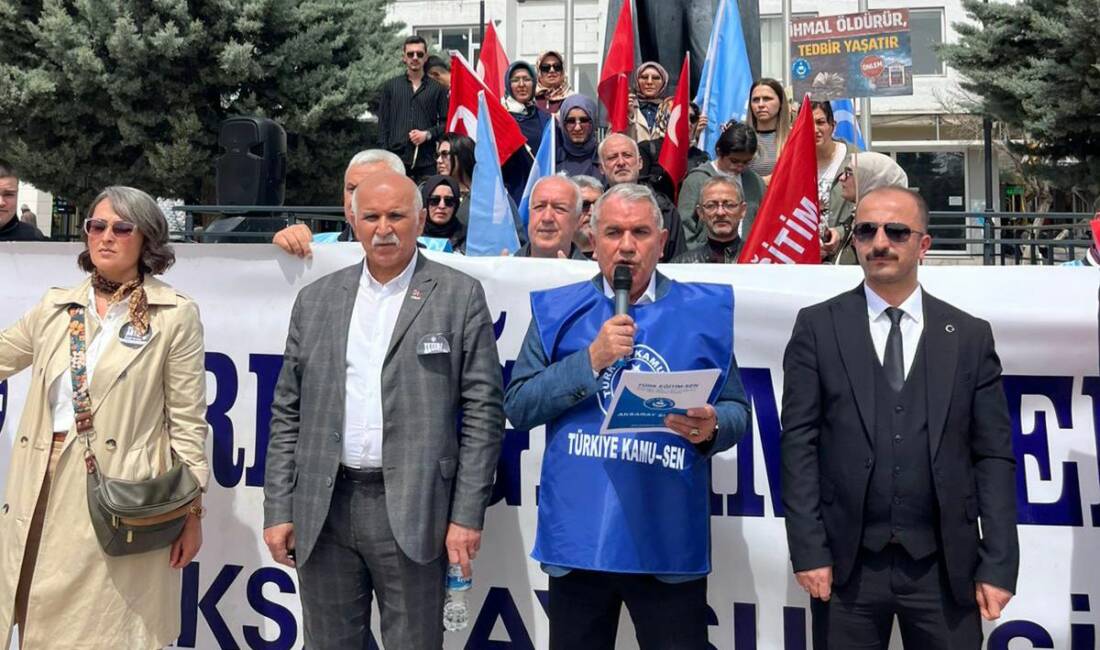 Türk Eğitim-Sen Aksaray Başkanı Ali Toprak, Siverek’teki silahlı saldırının ardından