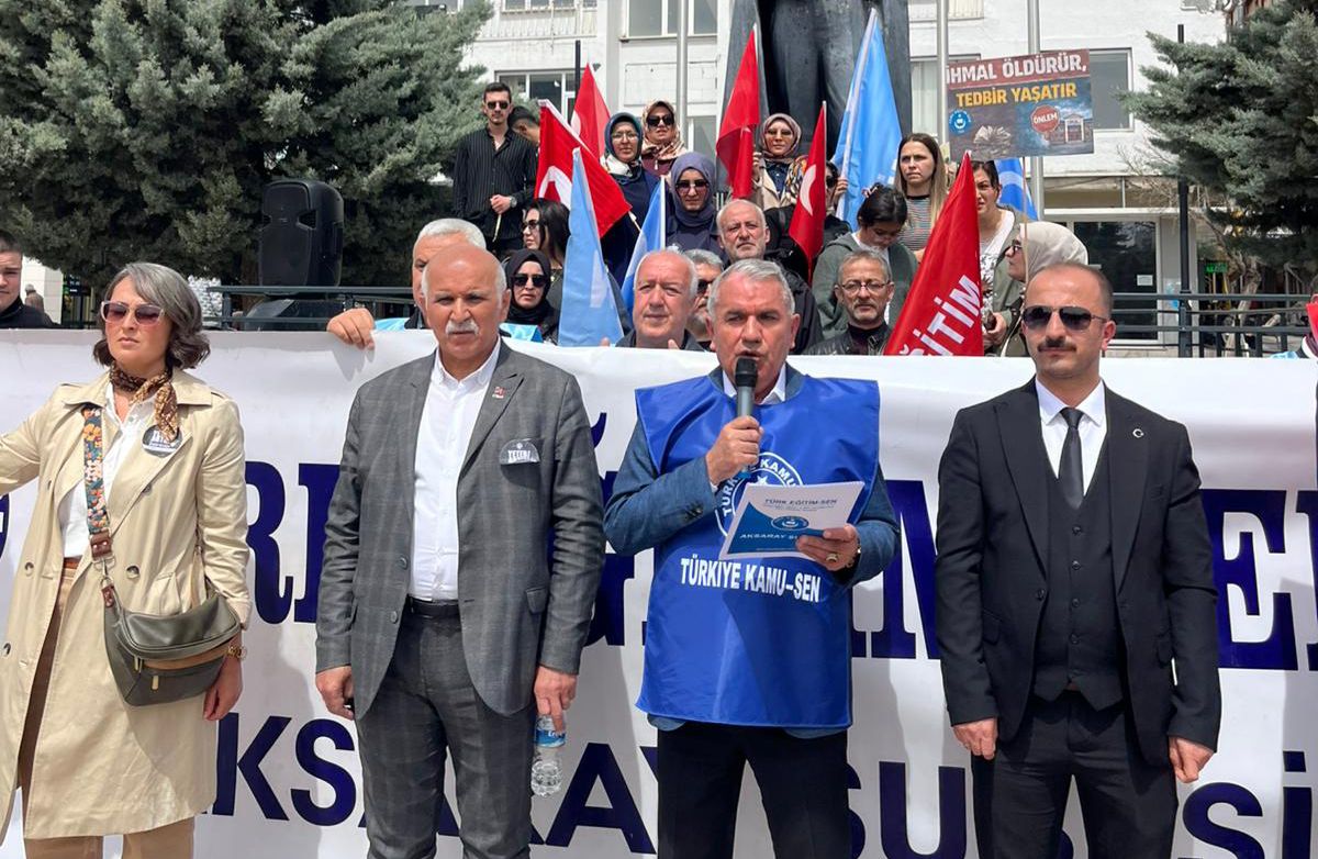 Türk Eğitim-Sen Aksaray Başkanı Ali Toprak, Siverek’teki silahlı saldırının ardından