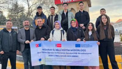 Aksaray’ın Ortaköy ilçesinde eğitim veren Ortaköy Şehit Rıfat Kahyaoğlu Anadolu