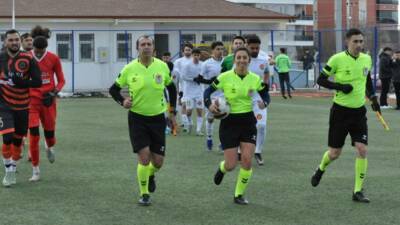 Aksaray 1. Amatör Kümede devam eden play-off müsabakaları, yaşanan hakem