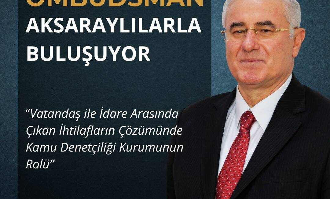 Kamu Başdenetçisi Mehmet Akarca ve beraberindeki heyet, “Ombudsman Halkla Buluşuyor”