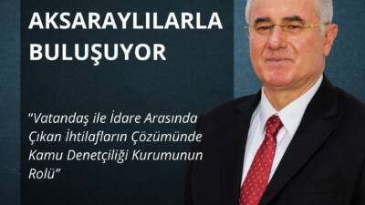 Kamu Başdenetçisi Mehmet Akarca ve beraberindeki heyet, “Ombudsman Halkla Buluşuyor”