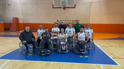 Tekerlekli Sandalye Basketbol Play-off mücadelelerinde galibiyet elde eden 68 Aksaray