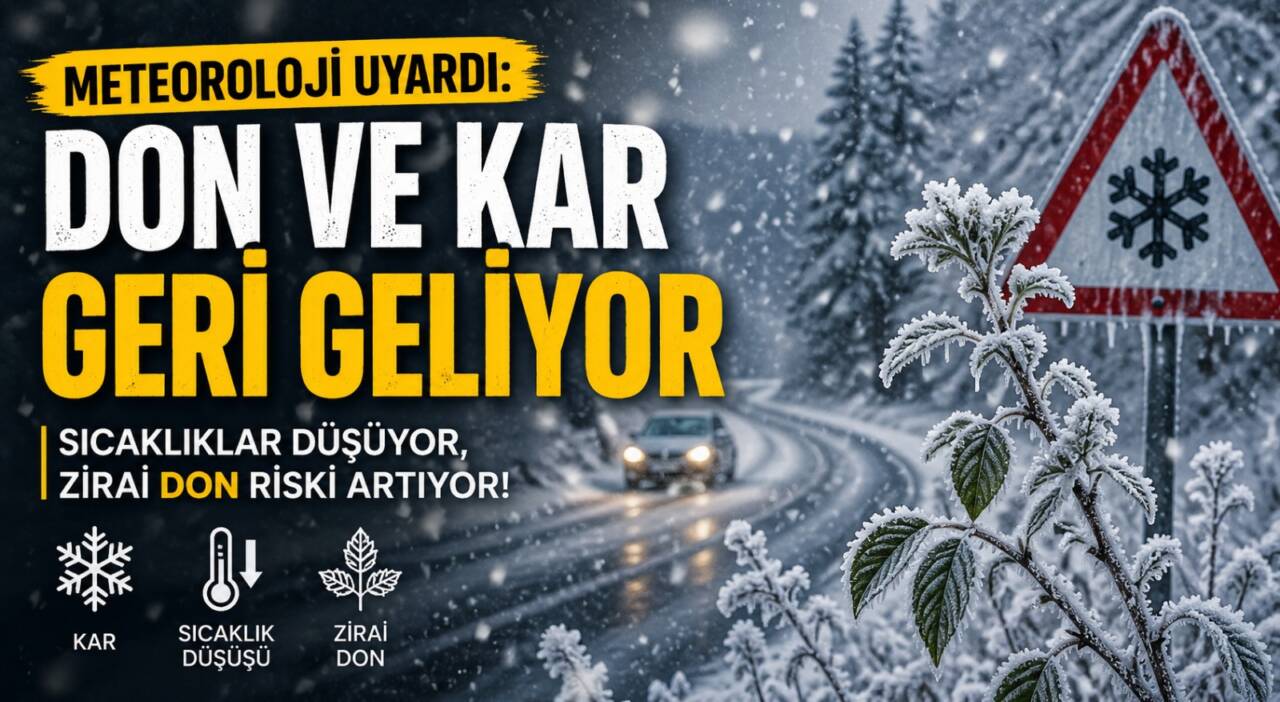 Meteoroloji, 1 Mayıs’tan itibaren Aksaray dahil 4 il için sıcaklıkların