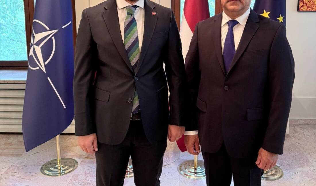 Aksaray-Letonya ticaretinde ilk adım atıldı! ASKON Aksaray İl Başkanı Hasan Dağ, Letonya Büyükelçisi ile görüşerek
