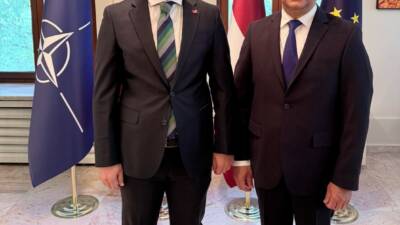 ASKON Aksaray İl Başkanı Hasan Dağ, Letonya Büyükelçisi ile görüşerek