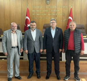 Aksaray İl Genel Meclis Başkanı Latif Ağır, önemli bir ziyarete
