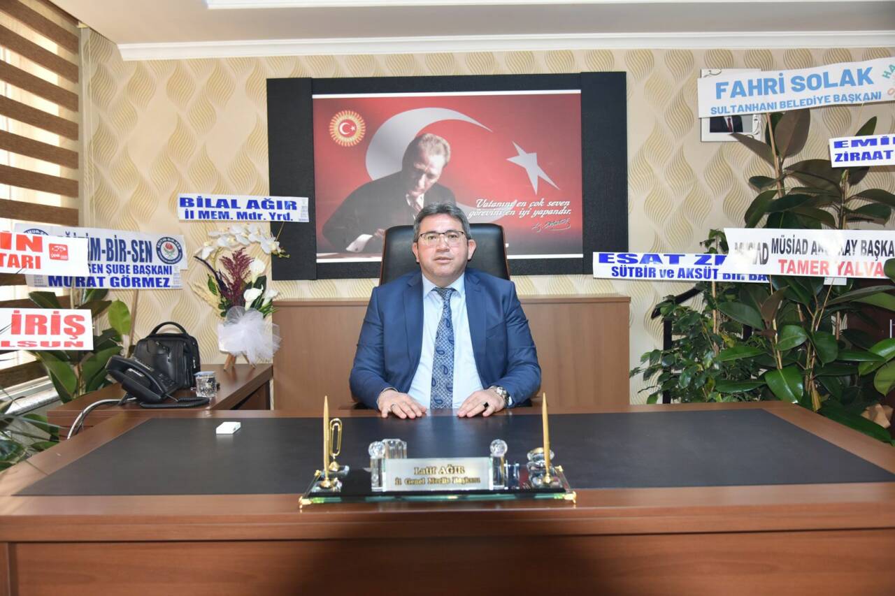 İl Genel Meclis Başkanı Latif Ağır, Polis Haftası kapsamında yayımladığı