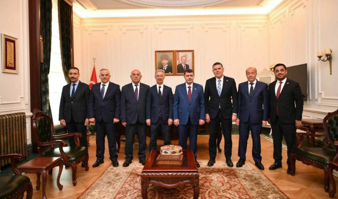 Aksaray’ın AK Partili Başkanları Ankara Valisini ziyaret ettiler! Aksaray’ın AK Partili ilçe ve belde belediye başkanları, Ankara Valisi