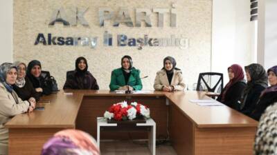 AK Parti Aksaray Kadın Kolları Haftalık Olağan Yönetim Kurulu Toplantısı,