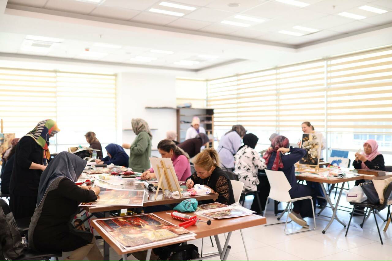 Nakkaş Kadın Aktivite Merkezi, Aksaray Belediyesi tarafından kadınların eğitim ve