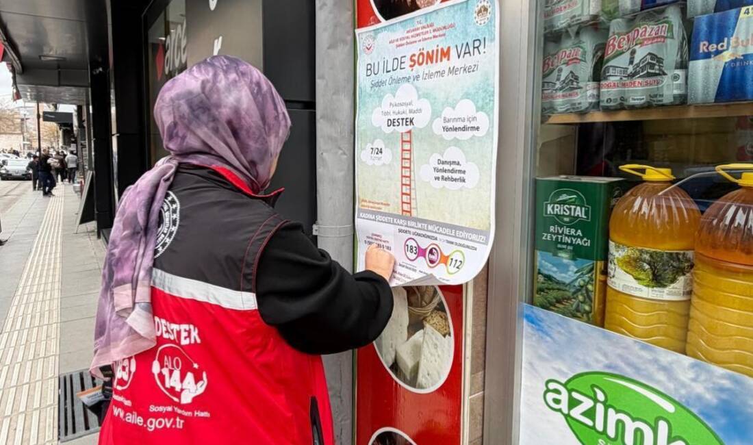 Aksaray Aile ve Sosyal Hizmetler İl Müdürlüğü tarafından kadına yönelik