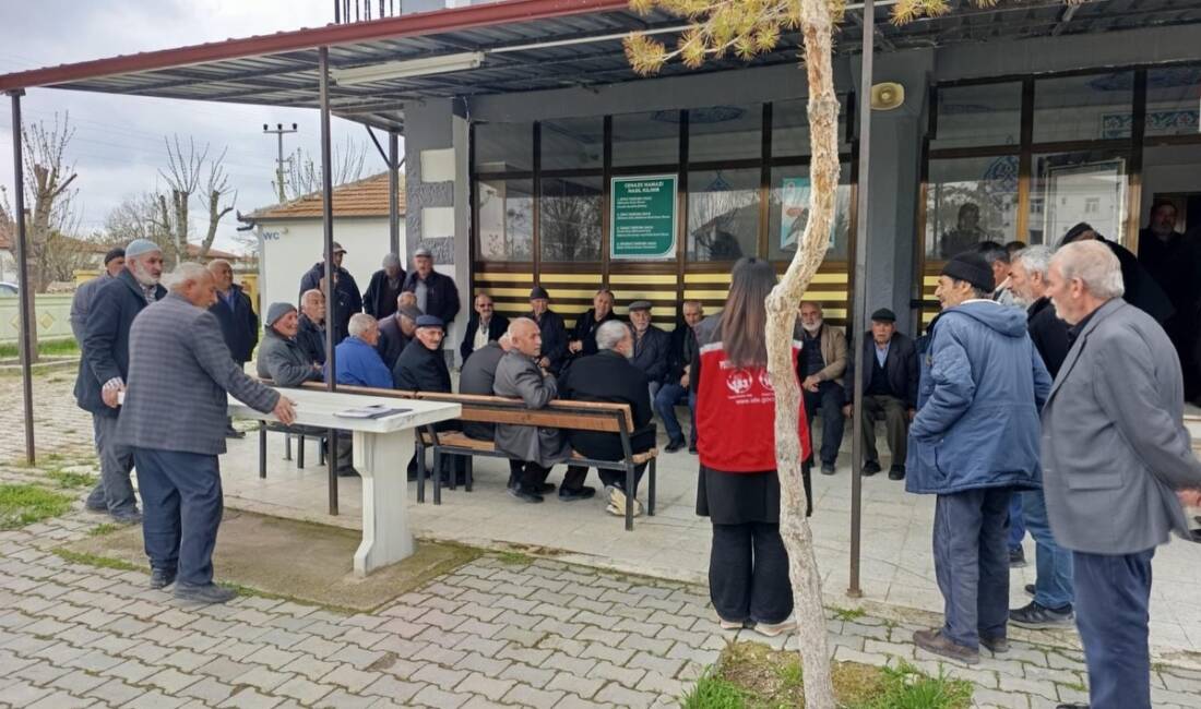 Kutlu Köyü’nde yaşlı sağlığı ve bağımlılık eğitimi Aksaray Aile ve Sosyal Hizmetler İl Müdürlüğü tarafından yürütülen Aile