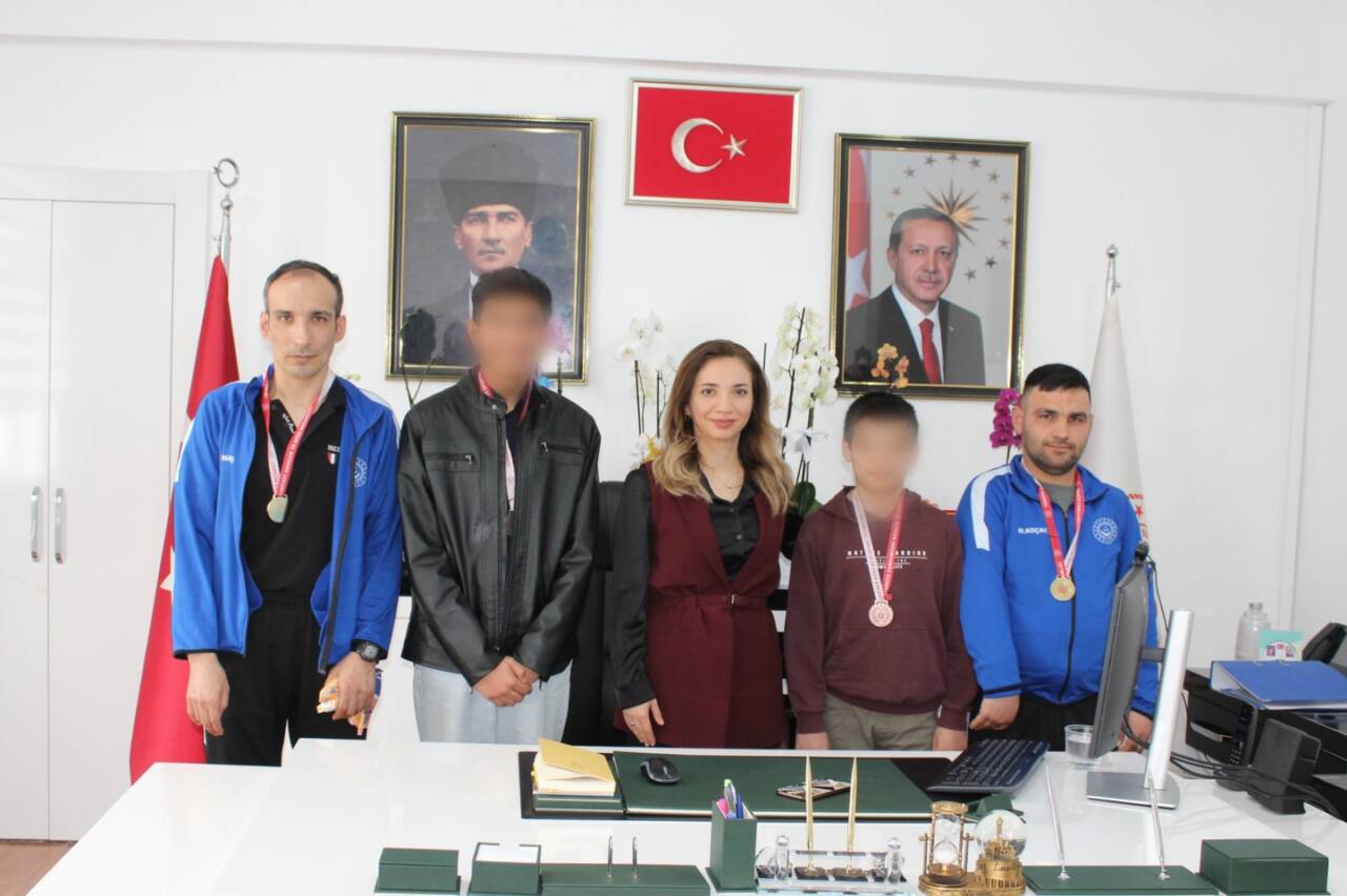 Aksaray’da Gençlik ve Spor İl Müdürlüğü tarafından düzenlenen Özel Sporcular