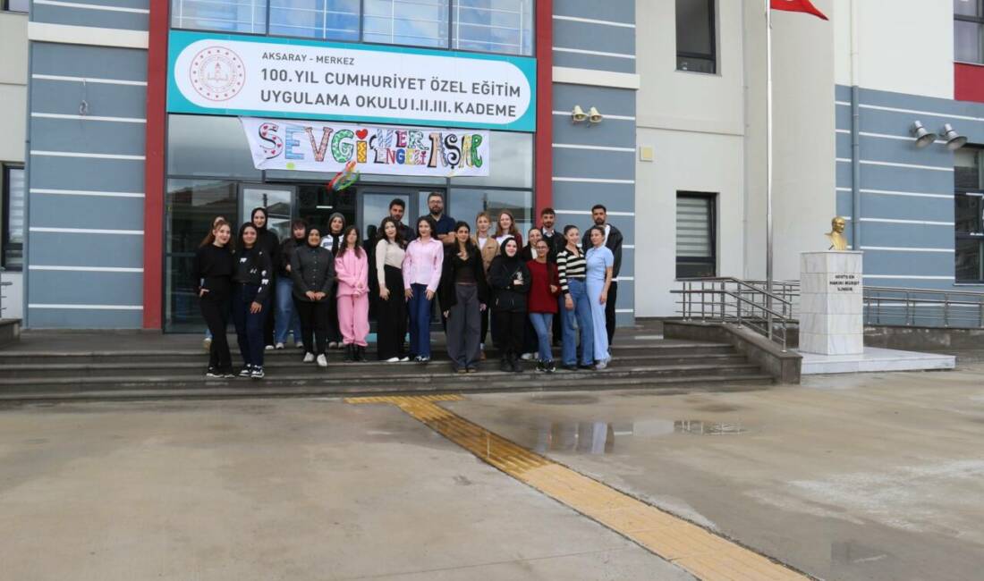 Aksaray Üniversitesi Güzelyurt Meslek Yüksekokulu öğrencileri, 2 Nisan Dünya Otizm
