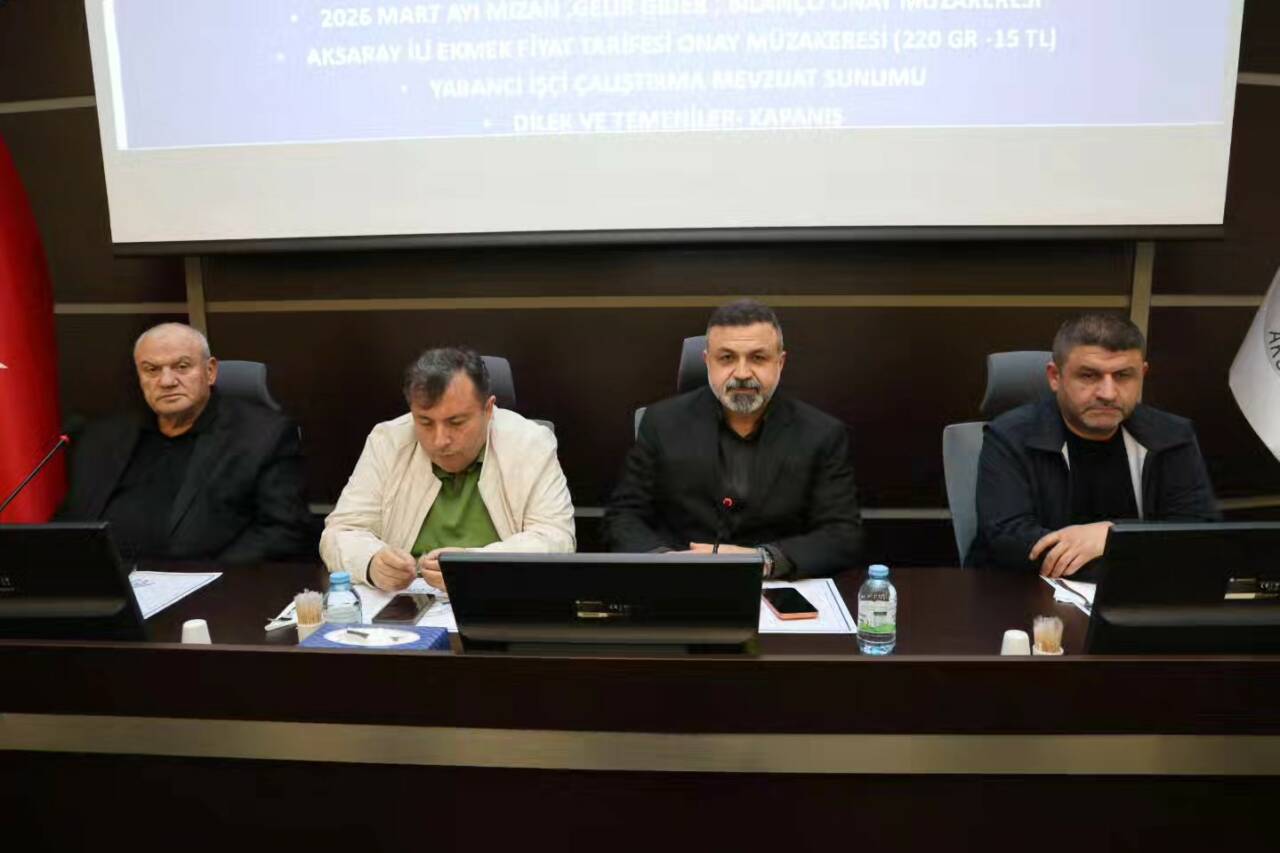 Aksaray Ticaret ve Sanayi Odası’nda Nisan ayı olağan meclis toplantısı,