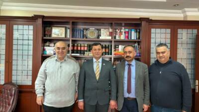 Aksaray Barosu yönetimi, mesleki dayanışmayı güçlendirmek amacıyla anlamlı bir ziyaret