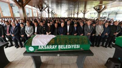 Aksaray Valisi Murat Duru’nun kayınvalidesi Merih Tekizoğlu’nun cenazesi, Somuncu Baba